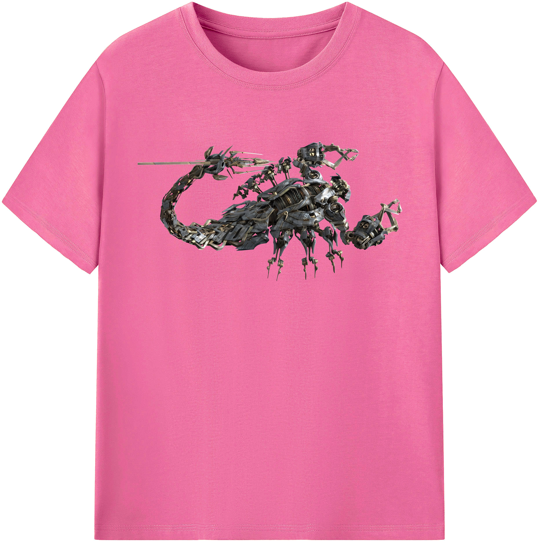 （画像用） Transformers トランスフォーマー レディースカジュアルプリントTシャツ（綿100％）